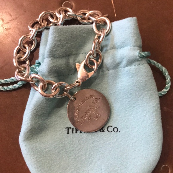 Tiffany & Co PRT circle charm bracelet - Picture 2 of 10